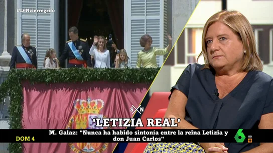 Mábel Galaz: "Yo no soy monárquica pero no me molesta esta monarquía porque no es muy cara y es sencilla" Mábel Galaz: "Yo no soy monárquica pero no me molesta esta monarquía porque no es muy cara y es sencilla"