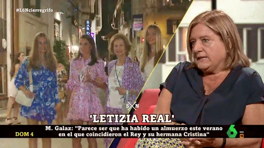 Mábel Galaz: "La reina Letizia es más valorada fuera de España, hay personas fascinadas por ella en el extranjero" Mábel Galaz: "La reina Letizia es más valorada fuera de España, hay personas fascinadas por ella en el extranjero"