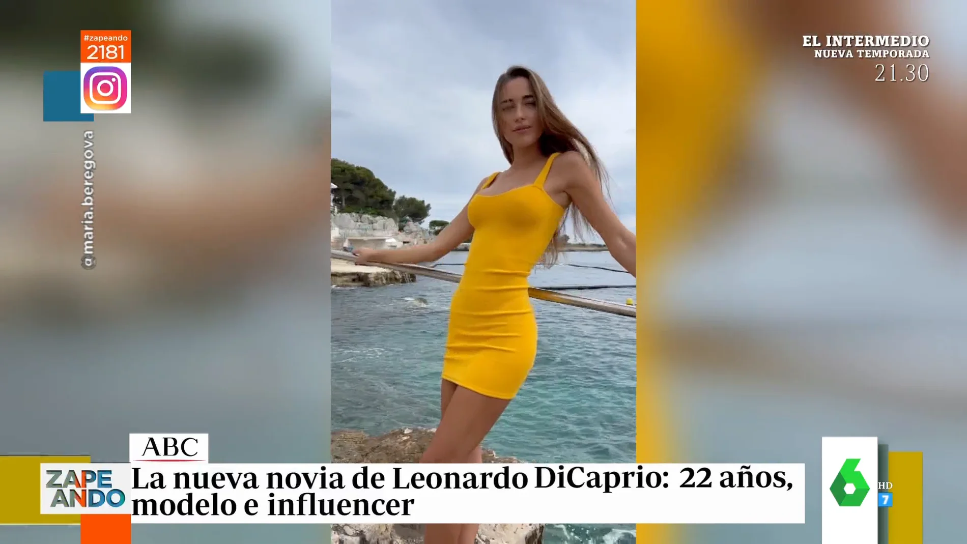 Divorciada, ucraniana y con 22 años: así es María Beregova, la modelo que habría conquistado a Leonardo Dicaprio