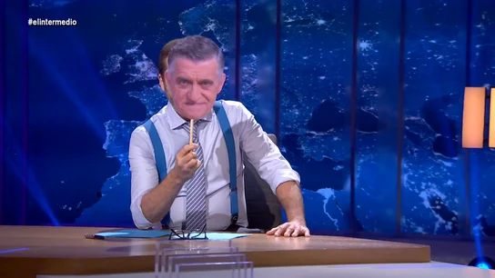 La increíble imitación de Raúl Pérez a Wyoming en directo: "¡Maldita sea, queridos amigos, soy rojo y millonario!" La increíble imitación de Raúl Pérez a Wyoming en directo: "¡Maldita sea, queridos amigos, soy rojo y millonario!"