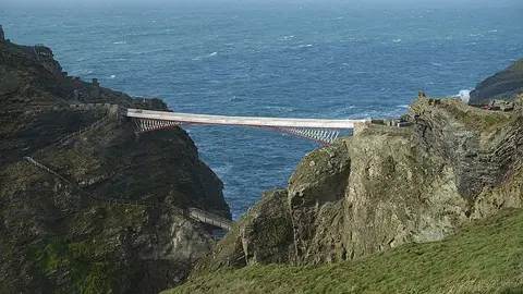 Puentes del Castillo de Tintagel Puentes del Castillo de Tintagel