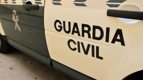 Vehículo de la Guardia Civil sucesos