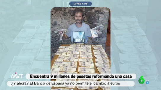 Compra una casa, la reforma y encuentra nueve millones de pesetas... pero ya no las puede cambiar Compra una casa, la reforma y encuentra nueve millones de pesetas... pero ya no las puede cambiar