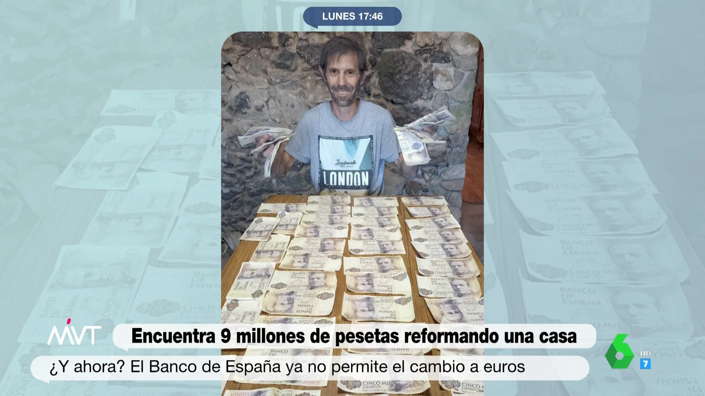 Compra una casa, la reforma y encuentra nueve millones de pesetas... pero ya no las puede cambiar Compra una casa, la reforma y encuentra nueve millones de pesetas... pero ya no las puede cambiar