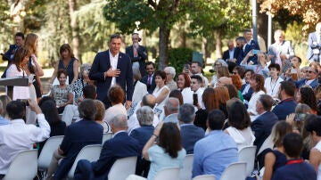 El presidente del Gobierno, Pedro Sánchez, abre el curso político desde el Palacio de la Moncloa.