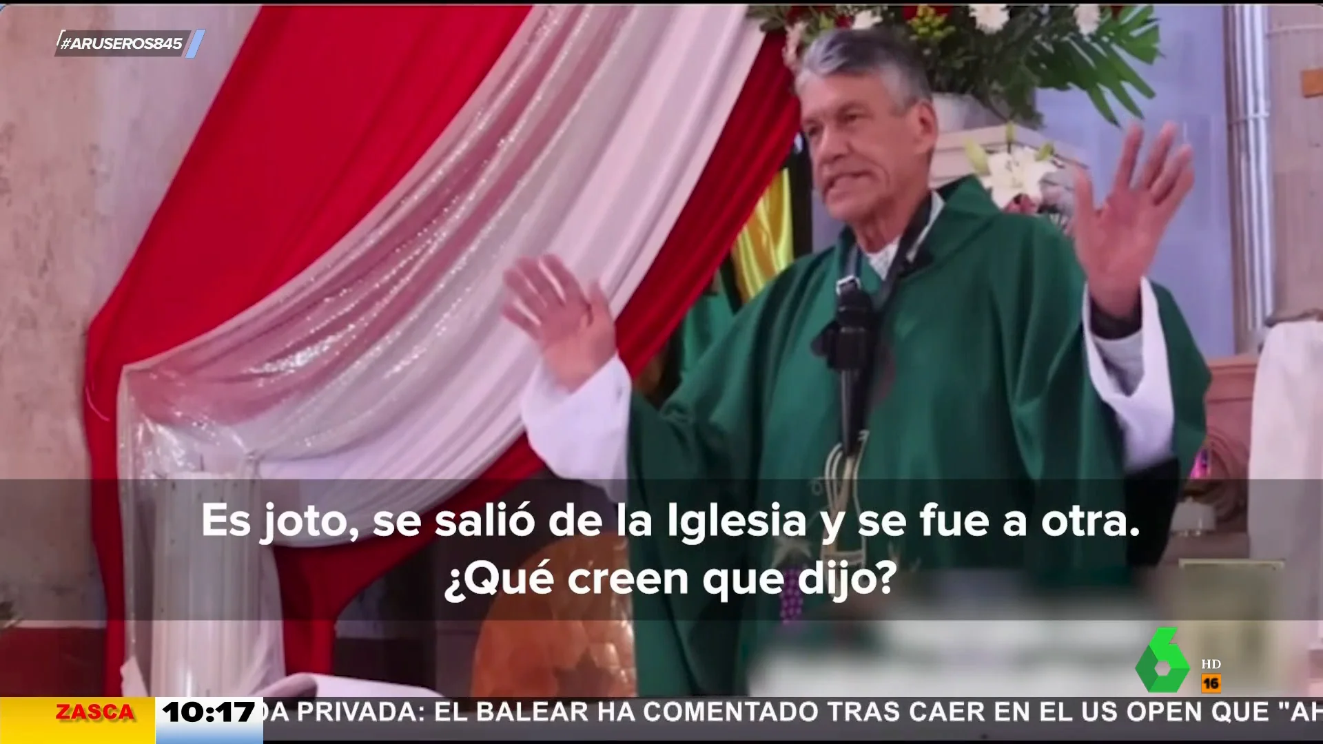 Choque de 'zascas': el padre Pistolas contra el padre Adam