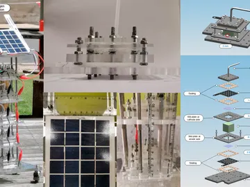 Electrolizador para obtener hidrógeno del agua del aire Electrolizador para obtener hidrógeno del agua del aire