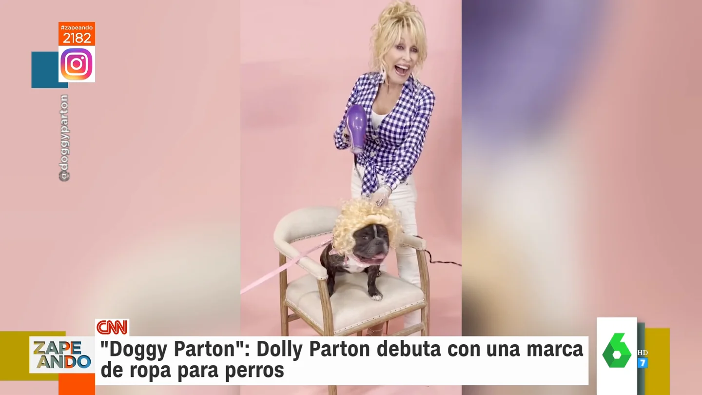 'Doggy Parton': así es la colección de moda para perros de Dolly Parton que alucina a Josie 'Doggy Parton': así es la colección de moda para perros de Dolly Parton que alucina a Josie