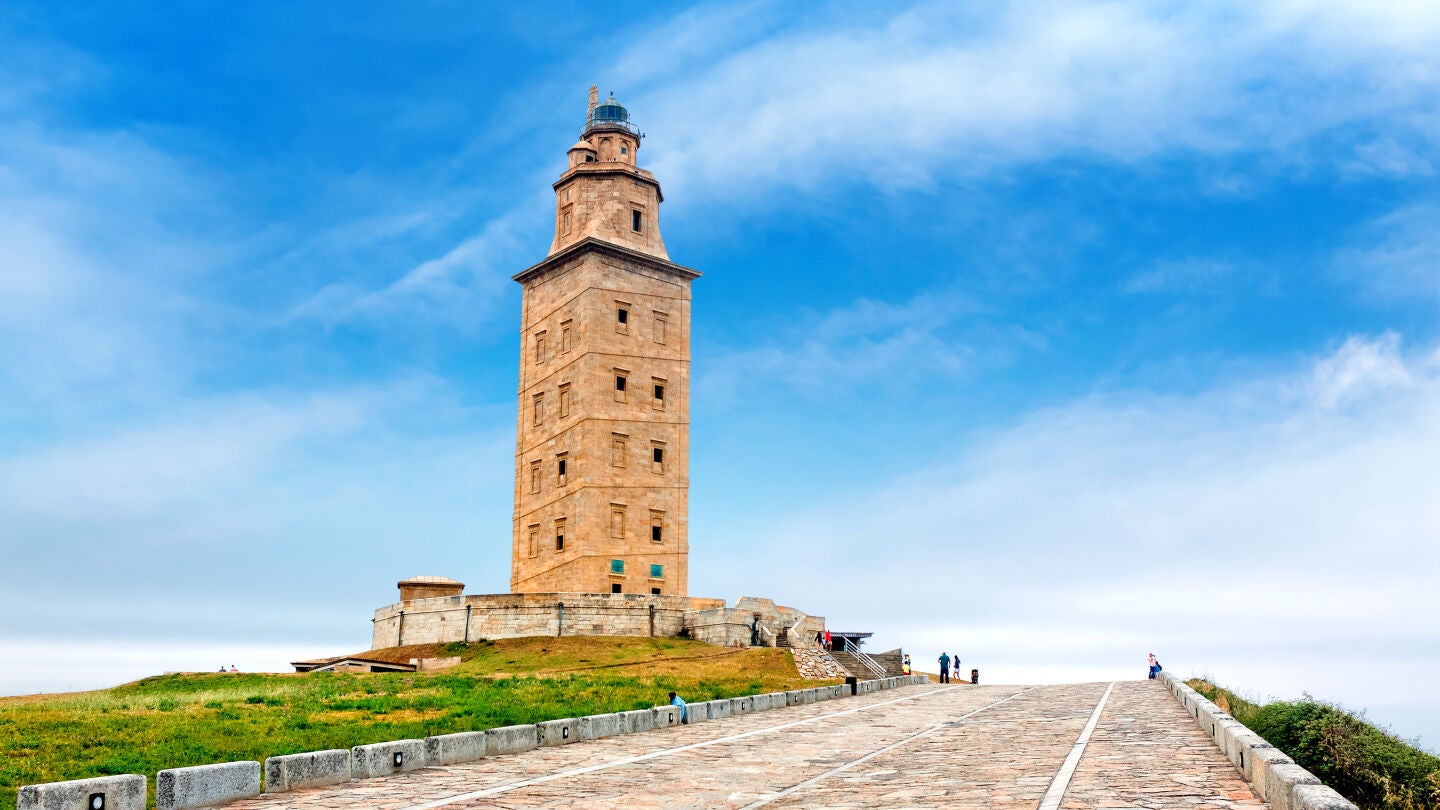 Torre de H&eacute;rcules en A Coru&ntilde;a