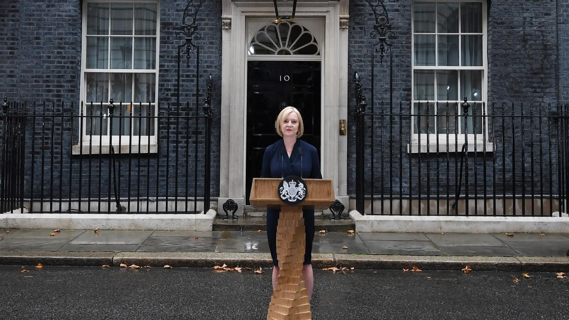 La primera ministra británica, Liz Truss La primera ministra británica, Liz Truss