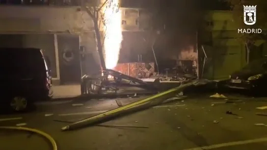Una explosión de gas en un bar del barrio madrileño de Carabanchel deja dos heridos graves Una explosión de gas en un bar del barrio madrileño de Carabanchel deja dos heridos graves