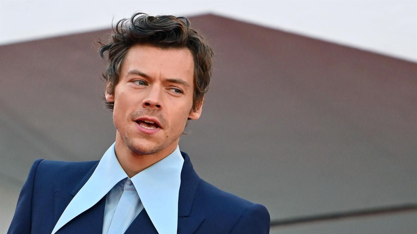 Harry Styles en el Festival de Venecia.