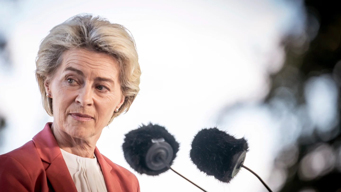 La presidenta de la Comisión Europea, Ursula von der Leyen La presidenta de la Comisión Europea, Ursula von der Leyen