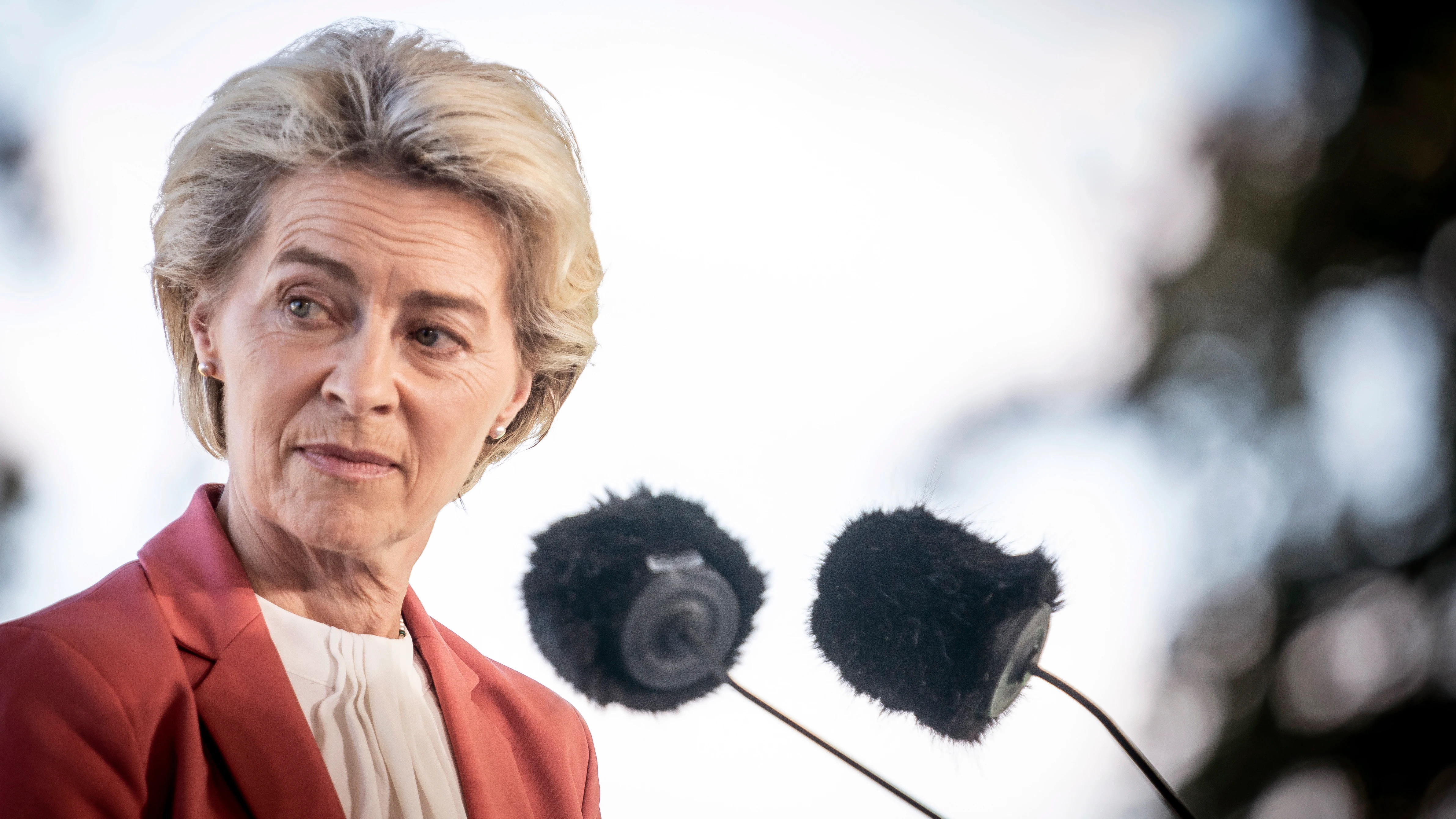 La presidenta de la Comisión Europea, Ursula von der Leyen