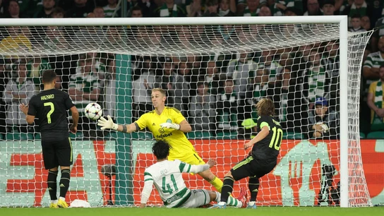 Gol de Luka Modric ante el Celtic Gol de Luka Modric ante el Celtic