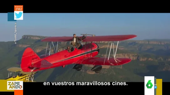 La impactante maniobra de Tom Cruise de pie sobre una avioneta grabando Misión Imposible que ha dado la vuelta al mundo La impactante maniobra de Tom Cruise de pie sobre una avioneta grabando Misión Imposible que ha dado la vuelta al mundo