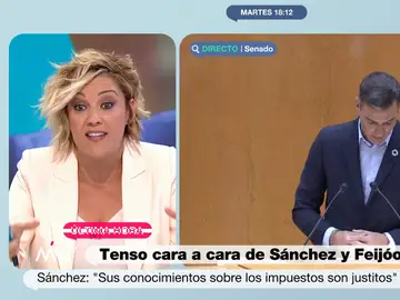 Cristina Pardo estalla tras el último cara a cara entre Sánchez y Feijóo 