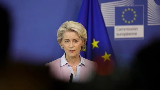 La presidenta de la Comisión Europea, Ursula von der Leyen. La presidenta de la Comisión Europea, Ursula von der Leyen.