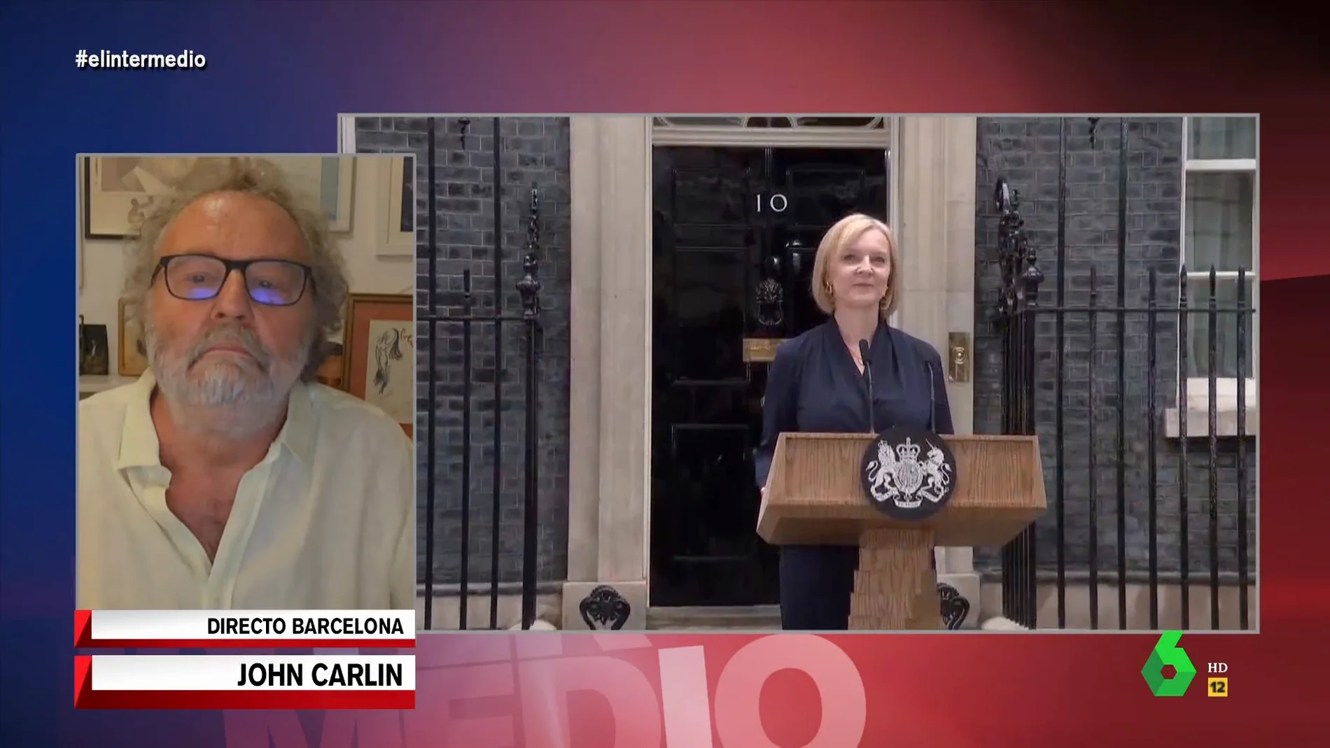 John Carlin analiza a Liz Truss, nueva ministra de Reino Unido: "Es como Johnson, todo ego y egocentrismo, pero sin su carisma"