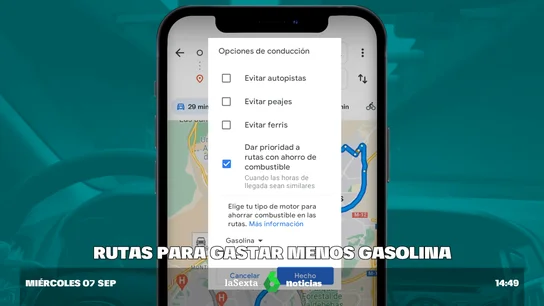 ruta más sostenible ruta más sostenible