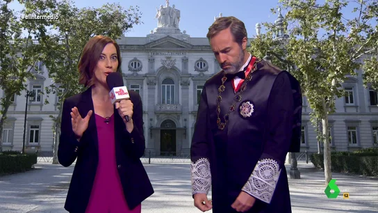 La 'entrevista' de Cristina Gallego al 'rey Felipe' sobre la Justicia: "No veíamos un bloqueo tan duro desde el de Letizia a Sofía" La 'entrevista' de Cristina Gallego al 'rey Felipe' sobre la Justicia: "No veíamos un bloqueo tan duro desde el de Letizia a Sofía"