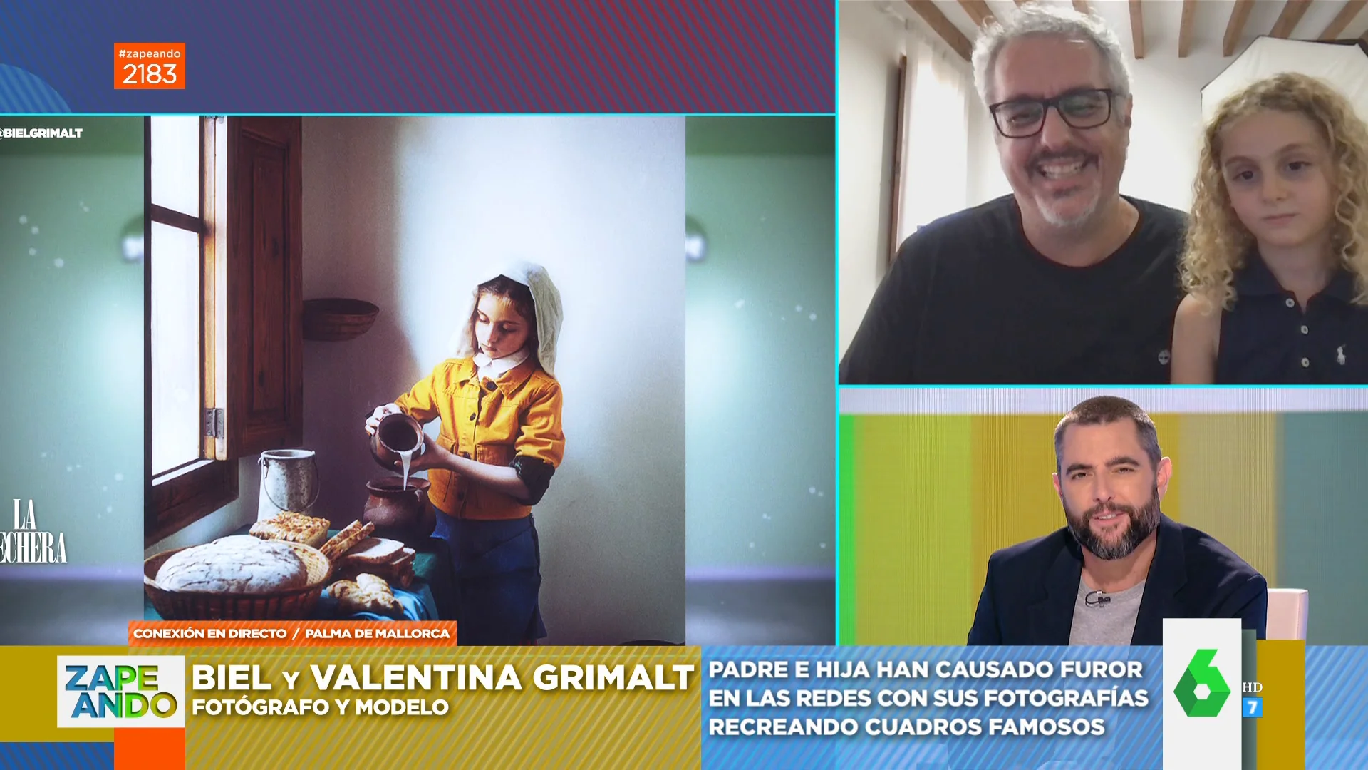 ¿Por qué empezaron Biel y Valentina a imitar cuadros? Este es el anecdótico motivo 