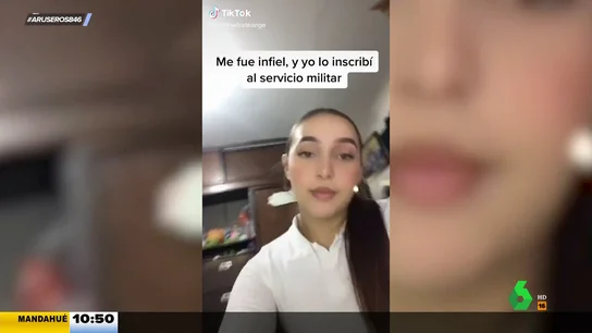 Inscribe a su novio en el servicio militar como venganza por haberle sido infiel Inscribe a su novio en el servicio militar como venganza por haberle sido infiel