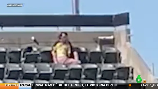 Una pareja es pillada manteniendo relaciones sexuales durante un partido de béisbol Una pareja es pillada manteniendo relaciones sexuales durante un partido de béisbol