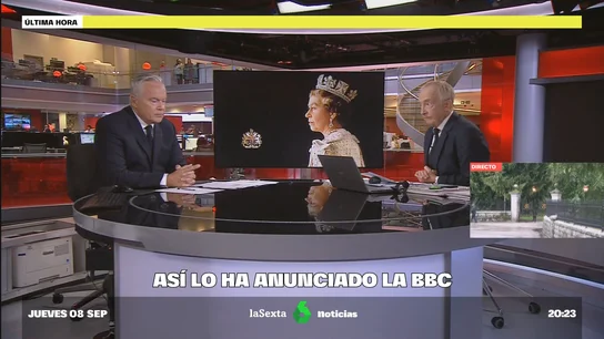 Así ha anunciado la BBC la muerte de Isabel II Así ha anunciado la BBC la muerte de Isabel II