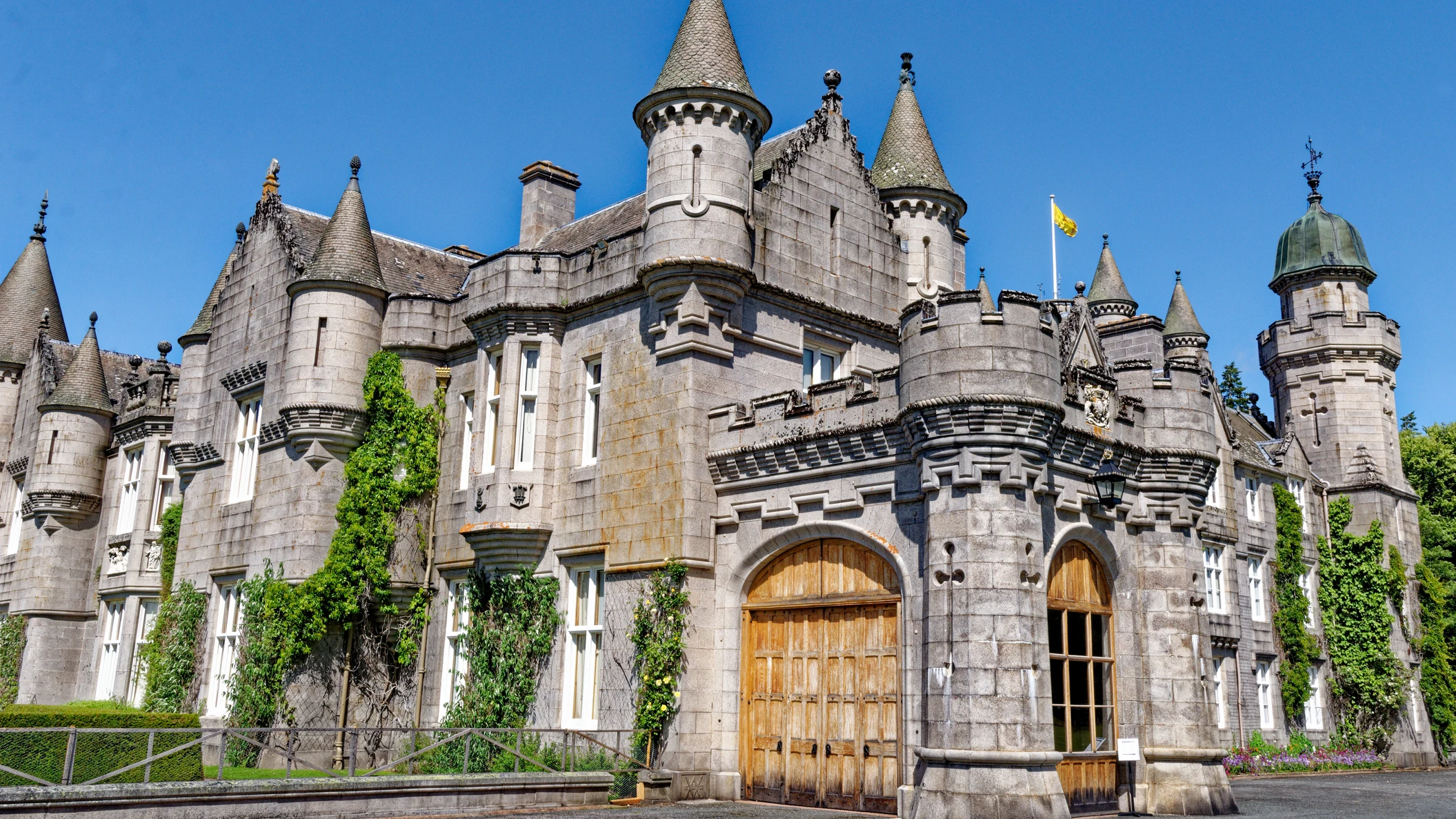 Castillo de Balmoral, residencia de verano de la Reina Isabel II