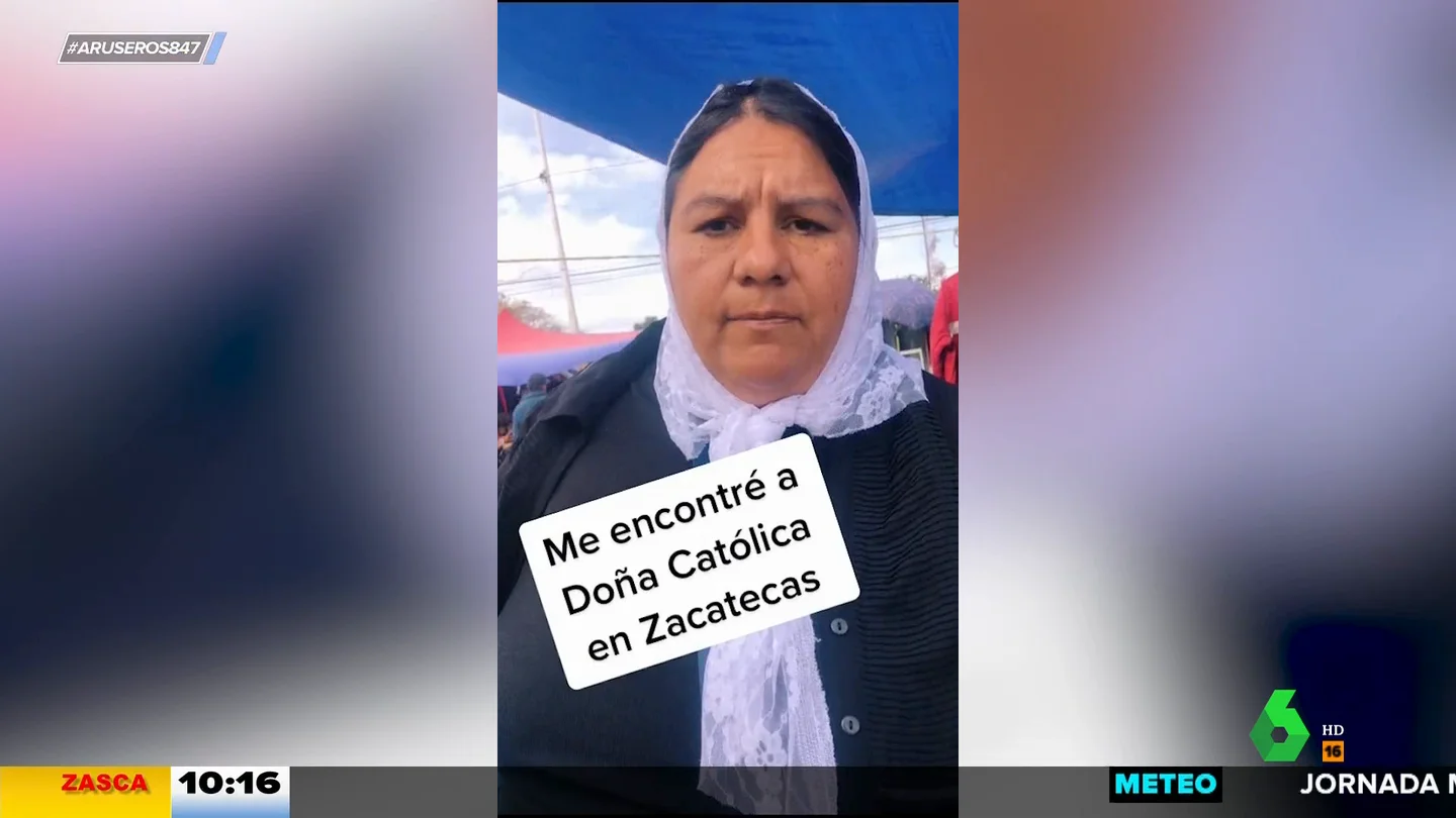 La señora de Zacatecas, contra el tabaco: "El diablo inventó el cigarro para sacar fuera al Espíritu Santo del cuerpo" La señora de Zacatecas, contra el tabaco: "El diablo inventó el cigarro para sacar fuera al Espíritu Santo del cuerpo"