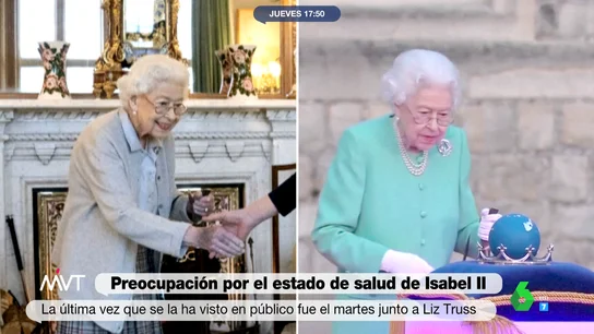 Así ha empeorado el estado de salud de la reina Isabel II en un año: de padecer COVID-19 a sus problemas de movilidad Así ha empeorado el estado de salud de la reina Isabel II en un año: de padecer COVID-19 a sus problemas de movilidad