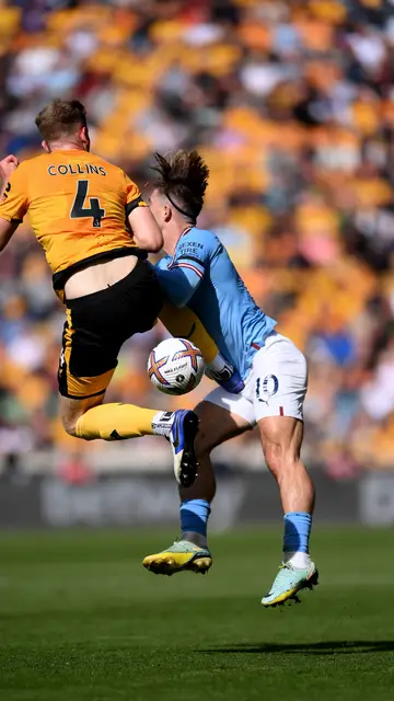 Momento de la entrada a Jack Grealish Momento de la entrada a Jack Grealish