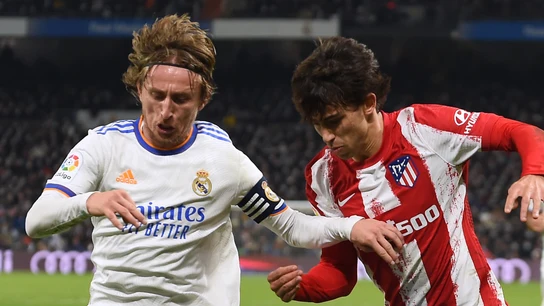 Modric, con Joao Félix Modric, con Joao Félix