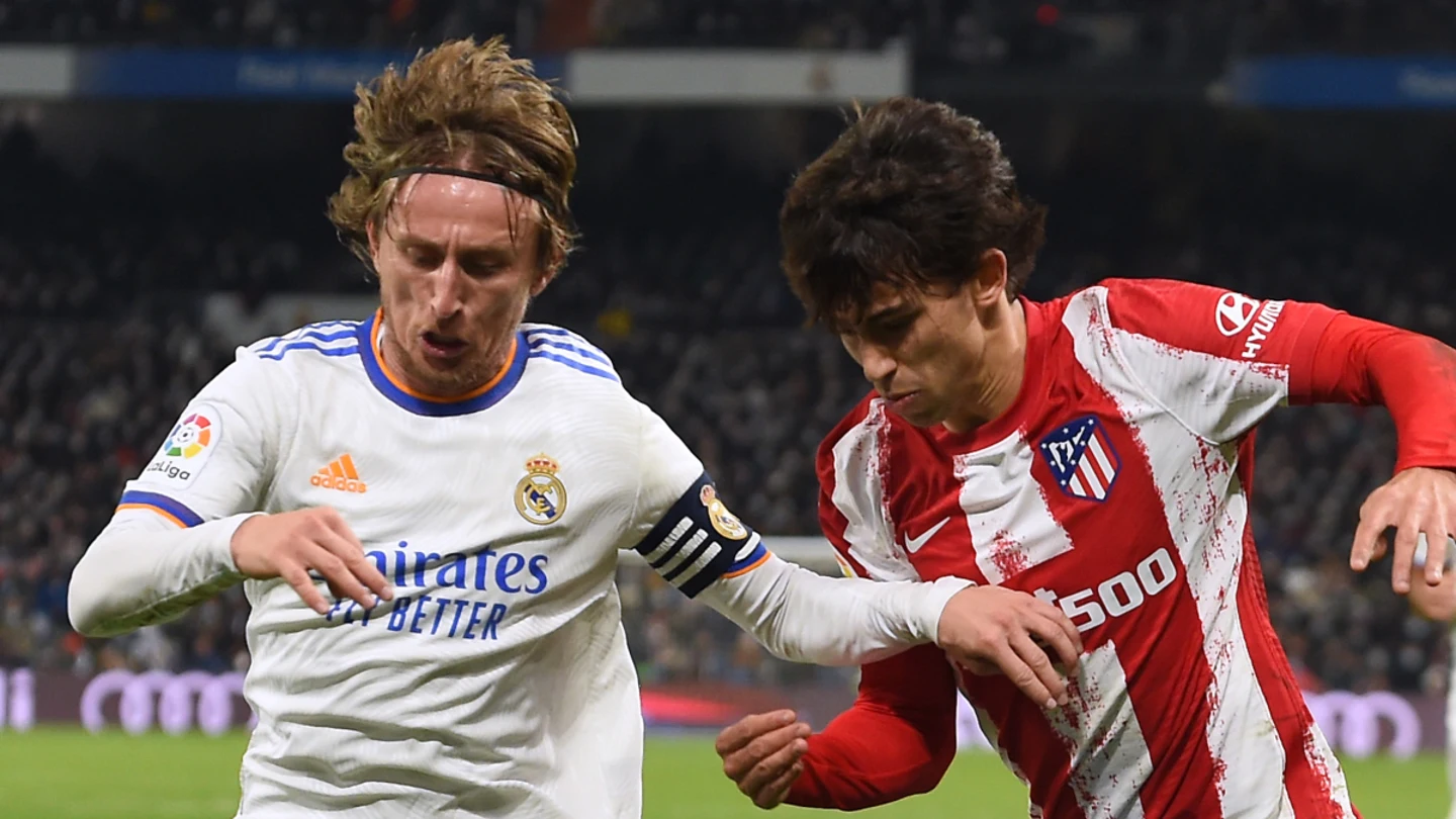 Modric, con Joao Félix Modric, con Joao Félix