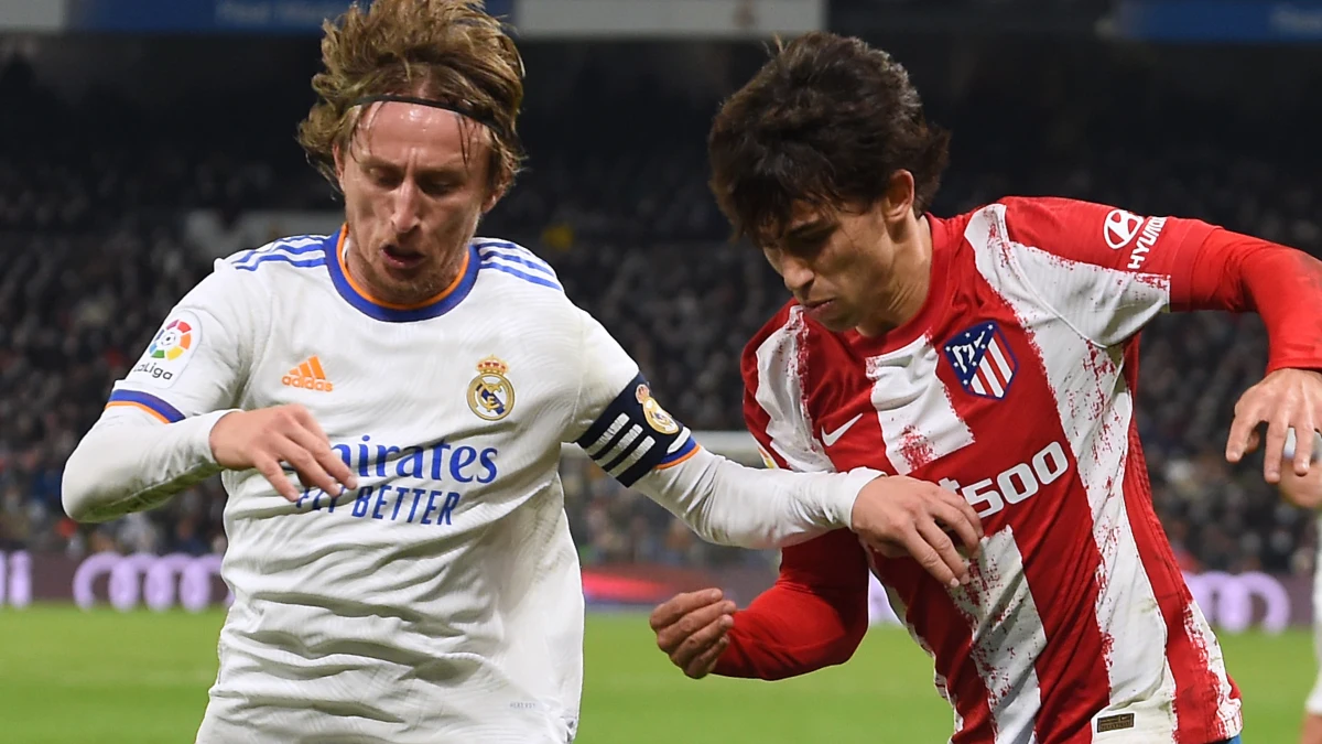 Modric, con Joao Félix