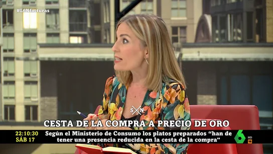 Laura Blanco defiende la cesta saludable de Garzón: "No se le hace caso porque le han puesto la etiqueta de comunista" Laura Blanco defiende la cesta saludable de Garzón: "No se le hace caso porque le han puesto la etiqueta de comunista"