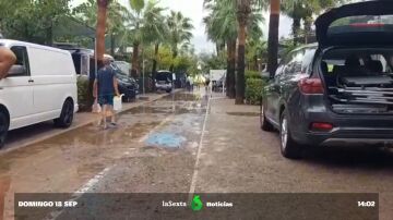 Las tormentas en la Comunidad Valenciana dejan un muerto, varios atrapados en coches y desalojos en dos cámpines