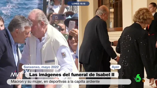 El análisis de una experta a la entrada de Juan Carlos I en el funeral de Isabel II: ¿ha empeorado su estado? El análisis de una experta a la entrada de Juan Carlos I en el funeral de Isabel II: ¿ha empeorado su estado?
