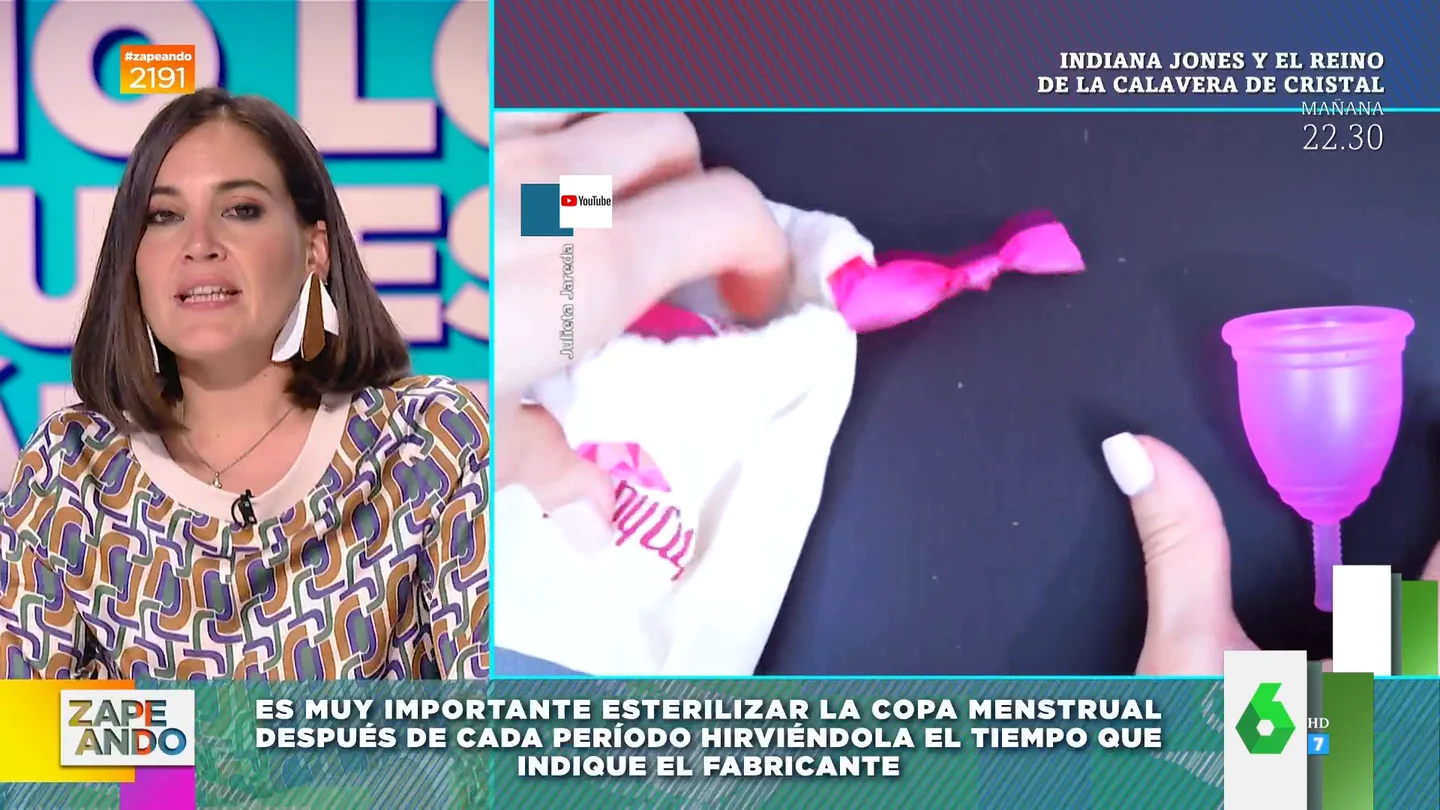 Claves de la copa menstrual: Boticaria García explica cada cuánto tiempo cambiarla y cómo se esteriliza Claves de la copa menstrual: Boticaria García explica cada cuánto tiempo cambiarla y cómo se esteriliza