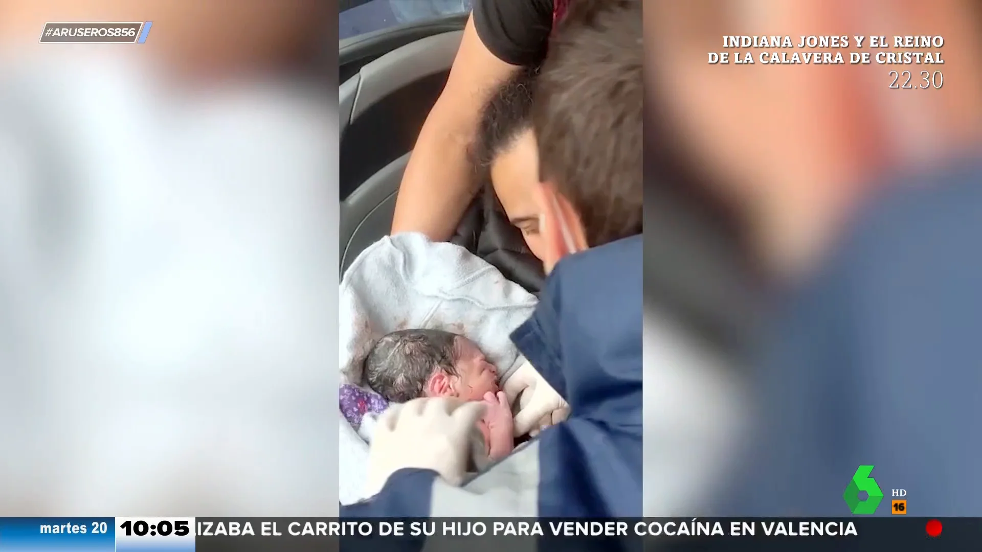 da a luz en el autobús