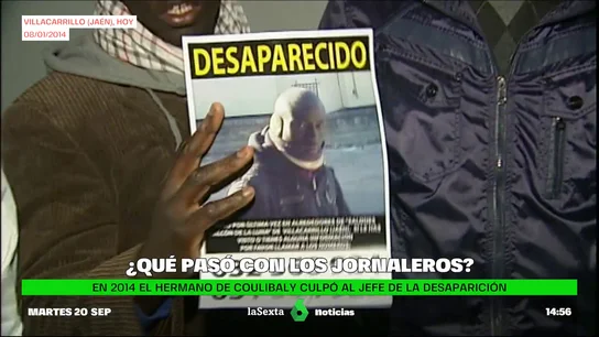 Buscan los cadáveres de dos jornaleros inmigrantes en Villacarrillo (Jaén) e investigan la posible implicación de su jefe Buscan los cadáveres de dos jornaleros inmigrantes en Villacarrillo (Jaén) e investigan la posible implicación de su jefe