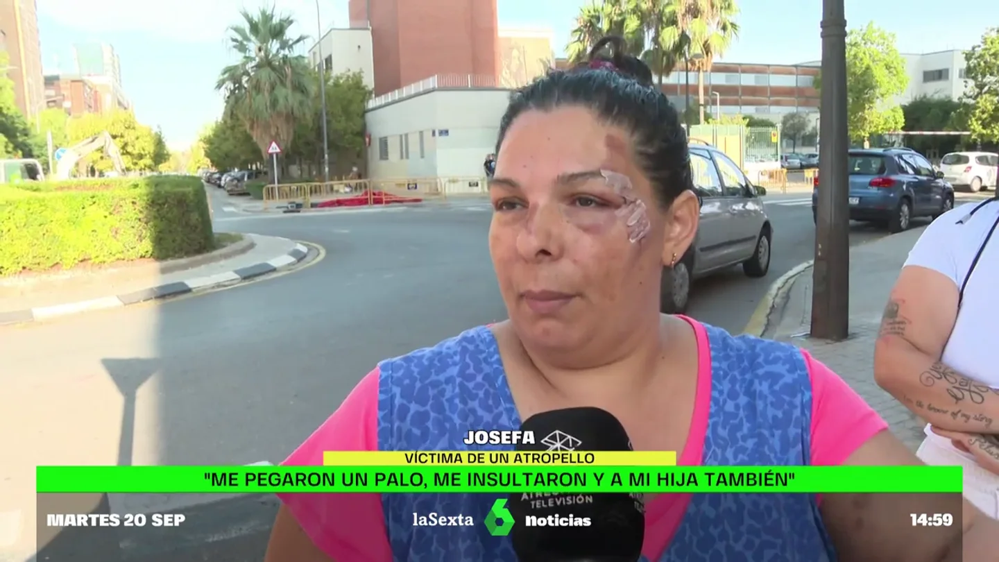 "Quería matarme, y mi hija iba con él": Josefa explica cómo se inició la reyerta en la que acabó brutalmente atropellada por su yerno "Quería matarme, y mi hija iba con él": Josefa explica cómo se inició la reyerta en la que acabó brutalmente atropellada por su yerno