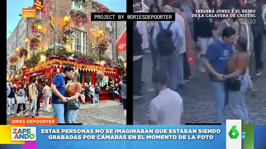 La sorprendente historia tras estas fotos de Instagram que ni sus protagonistas saben: así les graban con cámaras de seguridad La sorprendente historia tras estas fotos de Instagram que ni sus protagonistas saben: así les graban con cámaras de seguridad