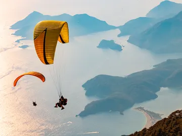 Vuelo en parapente Vuelo en parapente