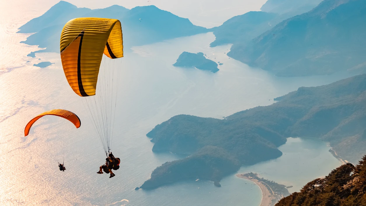 Vuelo en parapente