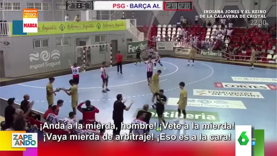 El polémico cabreo de un comentarista después de que Pablo Urdangarin dé sin querer al portero en pleno partido El polémico cabreo de un comentarista después de que Pablo Urdangarin dé sin querer al portero en pleno partido
