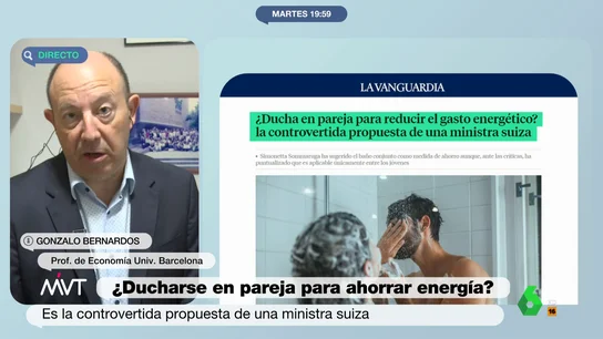 La respuesta de Gonzalo Bernardos a las polémicas propuestas europeas para ahorrar energía: "Son verdaderas chorradas" La respuesta de Gonzalo Bernardos a las polémicas propuestas europeas para ahorrar energía: "Son verdaderas chorradas"