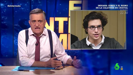 Wyoming analiza al político de Vox "José María Melenas, el azote de los menas": "En El Intermedio tendría pesadillas con tanto rojo" Wyoming analiza al político de Vox "José María Melenas, el azote de los menas": "En El Intermedio tendría pesadillas con tanto rojo"