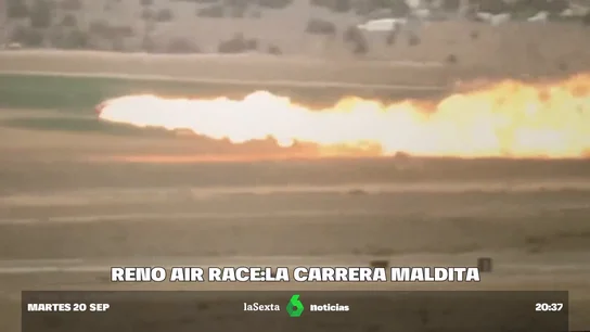 Muere un piloto en la 'Reno Air Race' tras estrellar su avión contra el suelo: ya son 21 fallecidos desde que arrancó la competición Muere un piloto en la 'Reno Air Race' tras estrellar su avión contra el suelo: ya son 21 fallecidos desde que arrancó la competición